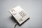 White landline telephone