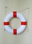 White Life Buoy