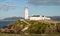 White lighthouse at Fanad Head, Donegal, Ireland