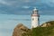 White lighthouse at Fanad Head, Donegal, Ireland