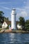 White lighthouse Karlskrona