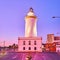 The white lighthouse, Malaga, Spain