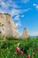 white limestone in Vieste, Gargano