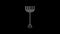 White line Garden rake icon isolated on black background. Tool for horticulture, agriculture, farming. Ground cultivator