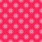 White line Movie spotlight icon isolated seamless pattern on red background. Light Effect. Scene, Studio, Show. Vector