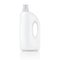 White liquid laundry detergent bottle.