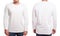 White Long Sleeved Shirt Design Template