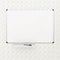 White magnetic board. 3d rendering