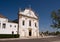 White marble church in the Portuguese city