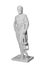 White marble classic statue of Asclepius