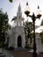 White Mausoleum of the Thai Royal Family in the Royal Cemetery of Wat Ratchabophit temple in Bangkok