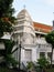 White Mausoleum of the Thai Royal Family in the Royal Cemetery of Wat Ratchabophit temple in Bangkok