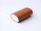 White Medical Cotton Bandage Roll with Brown Paper Wrapping around