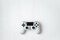 White modern gamepad on  background