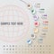 White Modern Infographic Complement Time Line Template
