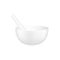 White mortar and pestle