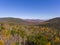 White Mountain National Forest aerial view, New Hampshire, USA