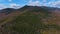 White Mountain National Forest fall foliage aerial view, NH, USA