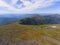 White Mountains aerial view, New Hampshire, USA