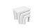 White Nesting Table