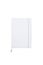 White notepad, empty new clear notebook