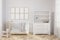 White nursery interior, poster gallery