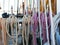 White, orange and black ropes dry on the rail on a sailing ship on a Sunny summer day. The rigging of a sailboat.