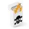 White Pack of cigarettes