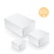 White package box. Packaging mock up template.