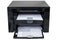 White paper in black laser printer toner