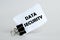White paper on the white background with text Data Security