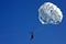 White parachute and sky mexico