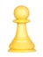 The white pawn, chess piece