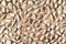 White pebble stones on concrete texture seamless endless pattern