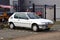 White Peugeot 205