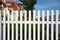 White picket fence