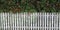 White picket fence