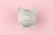 White piggy moneybox