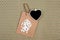 white pills and capsules, handmade shopping bag, gift bag and bl