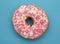 White and Pink Sprinkle Donuts