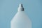 White plastic bottle container for medical ethyl alcohol