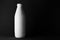 White plastic bottle - light and shadow.