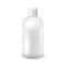 White plastic bottle template for shampoo, shower gel, lotion, body milk, bath foam. Ready for your design. Vector