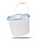 White plastic bucket