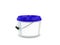 White plastic paint bucket