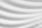 White pleated cloth background, 3d rendering