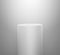 White podium mockup cylinder shape, 3d exhibit displays. Spotlight illuminates pedestal. 3D render