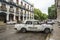 White police car Havana