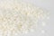 White polymer granules