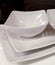 White Porcelain Dishes, Bowls and Plates